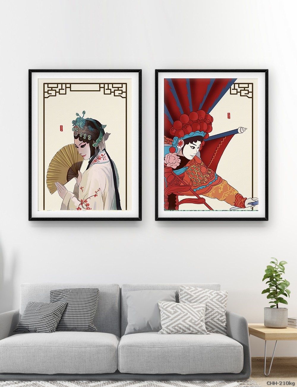 Tranh trừu tượng CHH-210kg